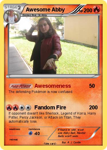 Pokemon Awesome Abby