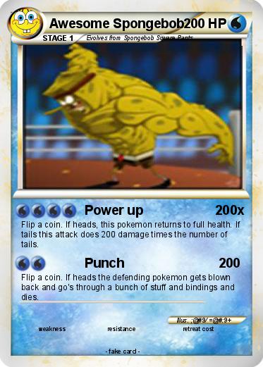 Pokemon Awesome Spongebob