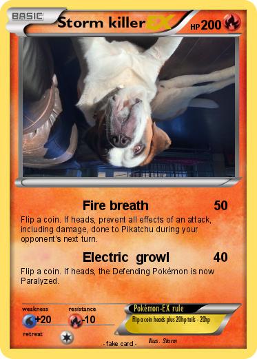 Pokemon Storm killer
