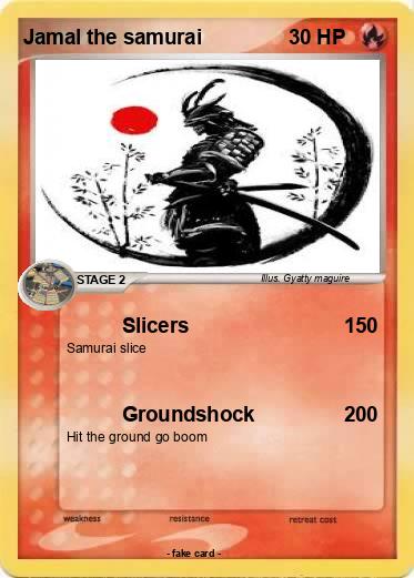 Pokemon Jamal the samurai