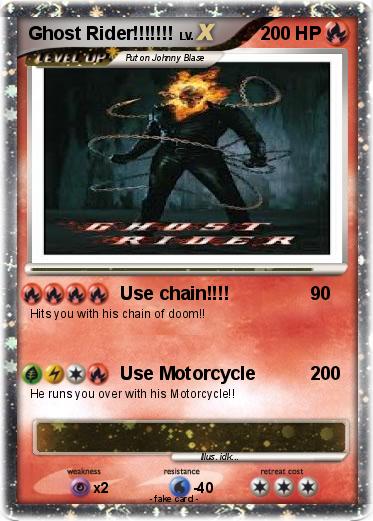 Pokemon Ghost Rider!!!!!!!