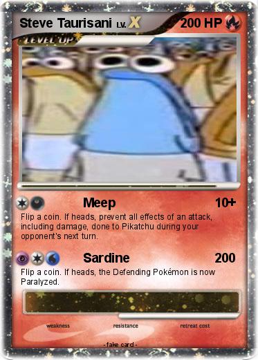 Pokemon Steve Taurisani