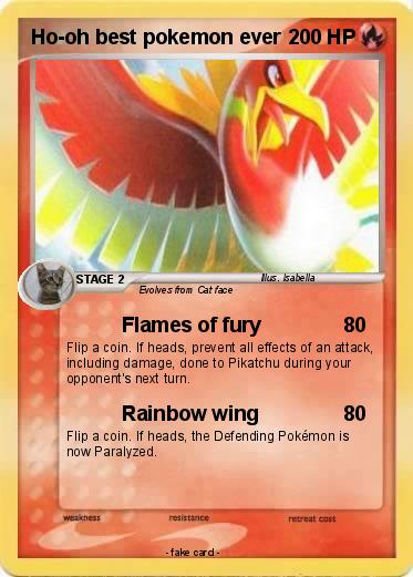 Pokemon Ho-oh best pokemon ever