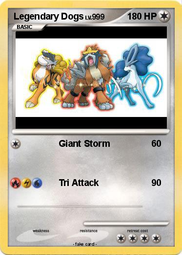 Pokemon Legendary Dogs