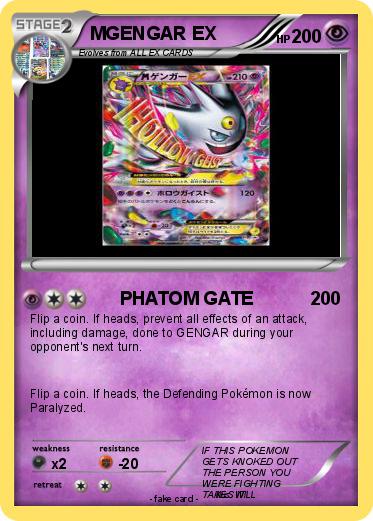 Pokemon MGENGAR EX