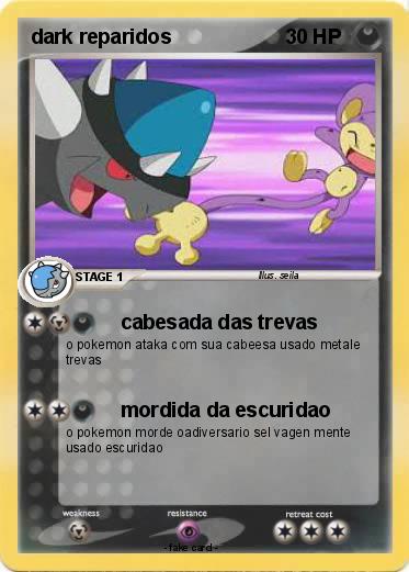 Pokemon dark reparidos