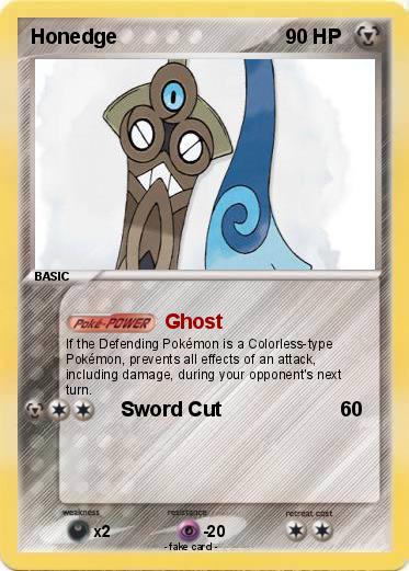 Pokemon Honedge