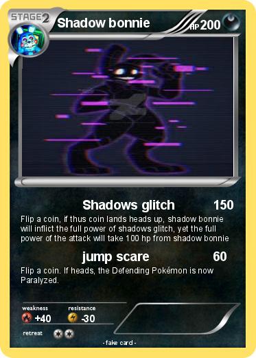 Pokemon Shadow bonnie