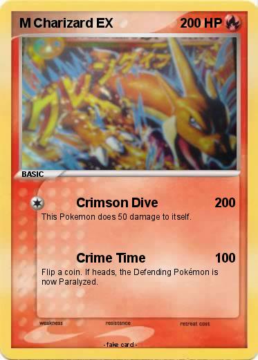 Pokemon M Charizard EX