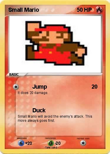 Pokemon Small Mario