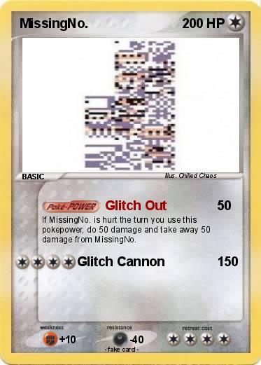 Pokemon MissingNo.