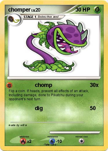 Pokemon chomper
