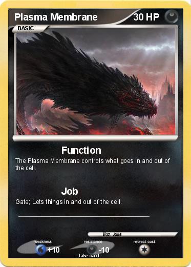 Pokemon Plasma Membrane