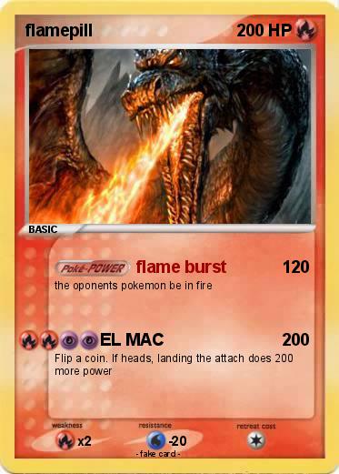 Pokemon flamepill