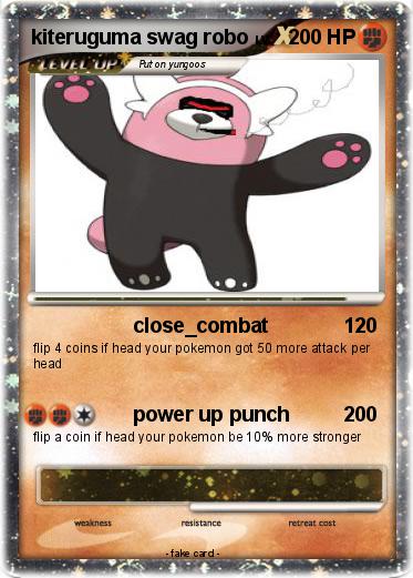 Pokemon kiteruguma swag robo
