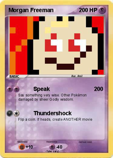 Pokemon Morgan Freeman