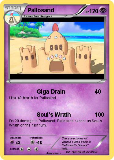 Pokemon Pallosand