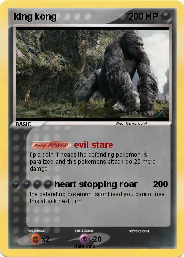 Pokemon king kong