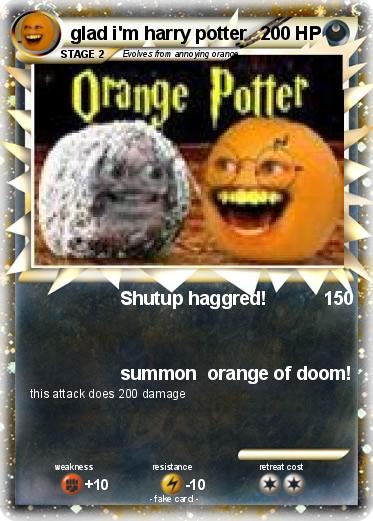 Pokemon glad i'm harry potter