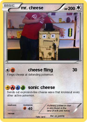 Pokemon mr. cheese
