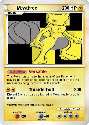 Pokemon Mewthree