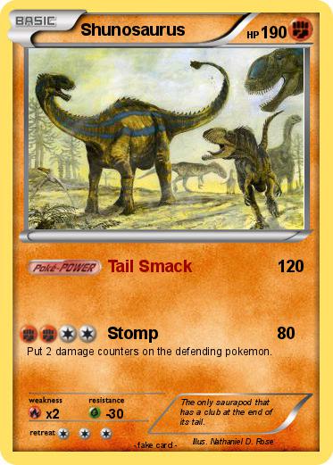 Pokemon Shunosaurus