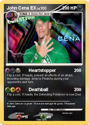 Pokemon John Cena EX