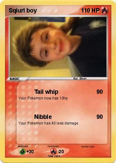 Pokemon Sqiurl boy