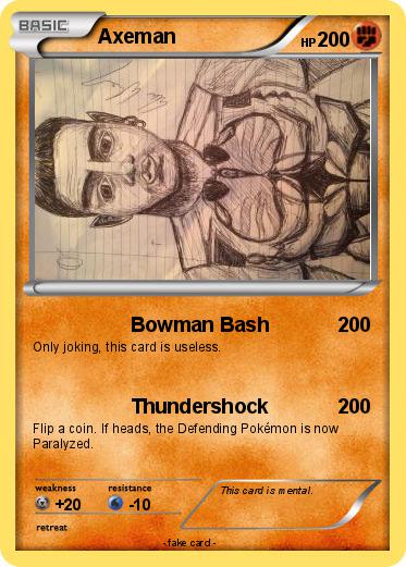 Pokemon Axeman