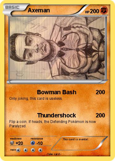 Pokemon Axeman