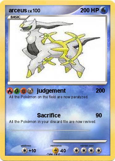Pokemon arceus
