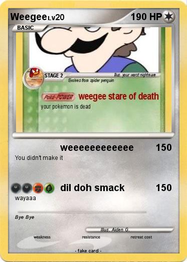 Pokemon Weegee