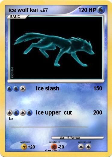 Pokemon ice wolf kai