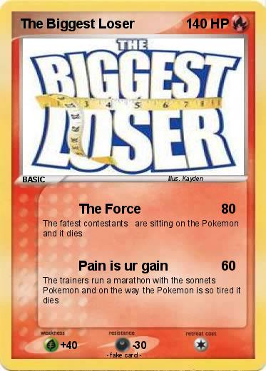 Pokemon The Biggest Loser