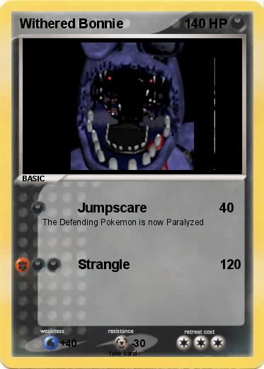 Pokemon Withered Bonnie