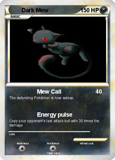 Pokemon Dark Mew