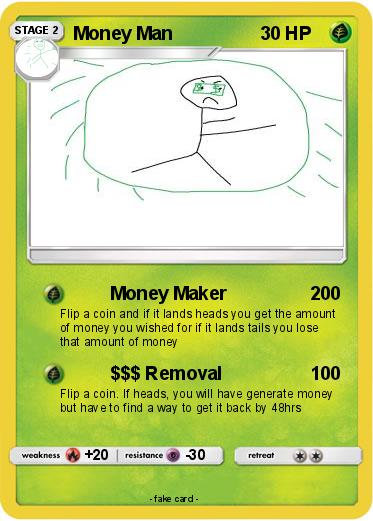 Pokemon Money Man