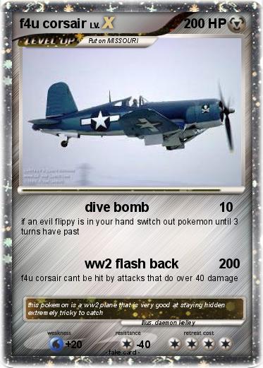Pokemon f4u corsair
