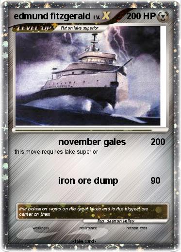 Pokemon edmund fitzgerald