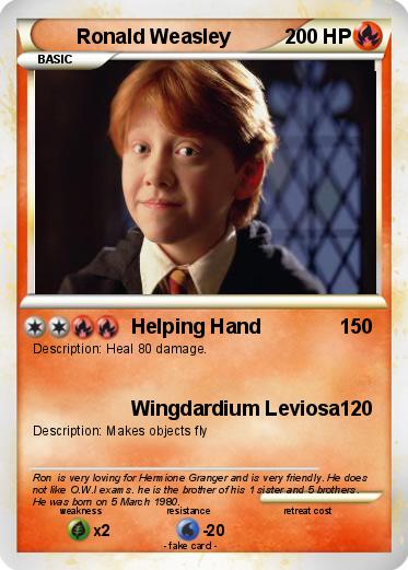 Pokemon Ronald Weasley