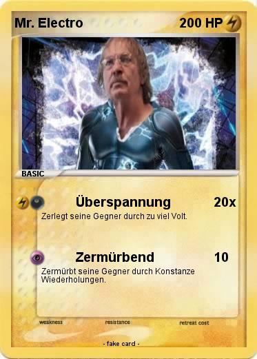 Pokemon Mr. Electro