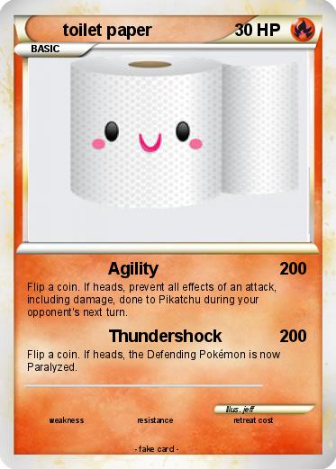 Pokemon toilet paper