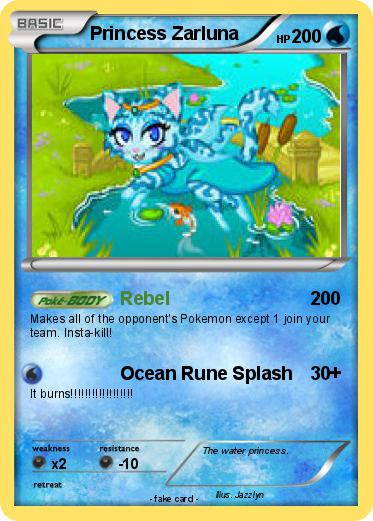 Pokemon Princess Zarluna