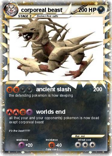 Pokemon corporeal beast