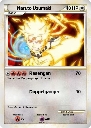 Pokemon Naruto Uzumaki