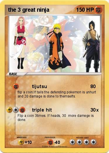 Pokemon the 3 great ninja