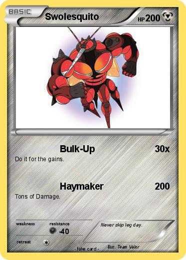 Pokemon Swolesquito