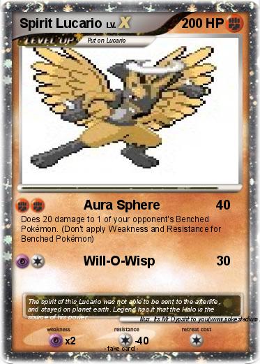Pokemon Spirit Lucario