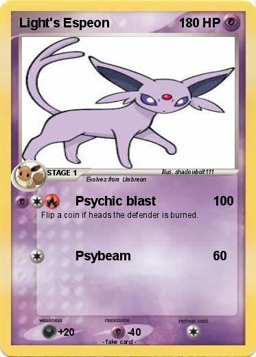 Pokemon Light's Espeon
