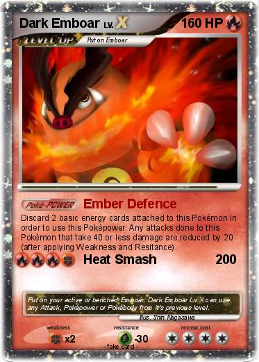 Pokemon Dark Emboar